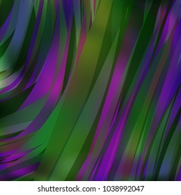 Gradient colorful background. Bright multicolored lines.