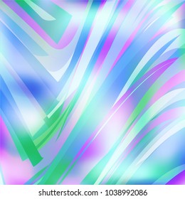 Gradient colorful background. Bright multicolored lines.