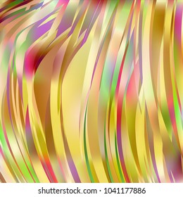 Gradient colorful background. Bright multicolored lines.
