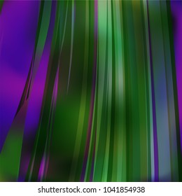 Gradient colorful background. Bright multicolored lines.