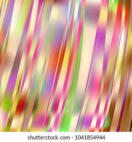 Gradient colorful background. Bright multicolored lines.