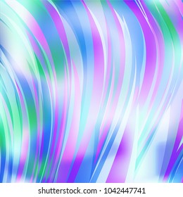 Gradient colorful background. Bright multicolored lines.