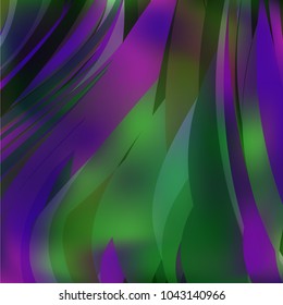 Gradient colorful background. Bright multicolored lines.