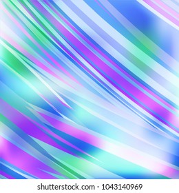 Gradient colorful background. Bright multicolored lines.