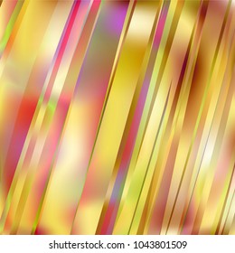 Gradient colorful background. Bright multicolored lines.