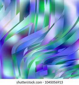 Gradient colorful background. Bright multicolored lines.