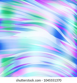 Gradient colorful background. Bright multicolored lines.