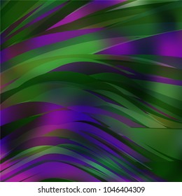 Gradient colorful background. Bright multicolored lines.