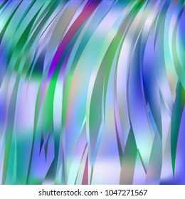 Gradient colorful background. Bright multicolored lines.