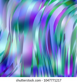 Gradient colorful background. Bright multicolored lines.