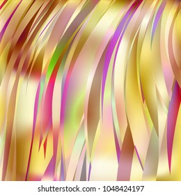 Gradient colorful background. Bright multicolored lines.
