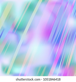 Gradient colorful background. Bright multicolored lines.