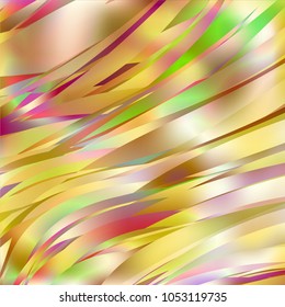 Gradient colorful background. Bright multicolored lines.
