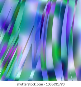 Gradient colorful background. Bright multicolored lines.