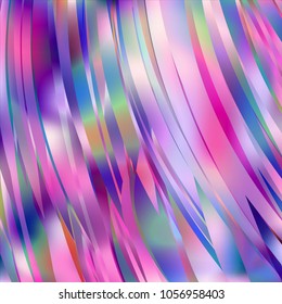Gradient colorful background. Bright multicolored lines.