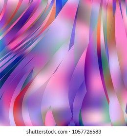 Gradient colorful background. Bright multicolored lines.