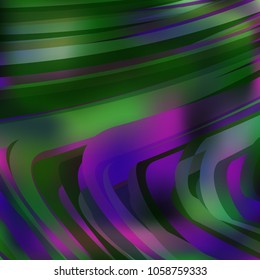 Gradient colorful background. Bright multicolored lines.