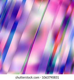 Gradient colorful background. Bright multicolored lines.