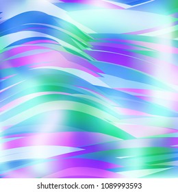 Gradient colorful background. Bright multicolored lines.