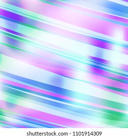 Gradient colorful background. Bright multicolored lines.