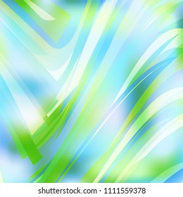 Gradient colorful background. Bright multicolored lines.