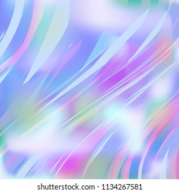 Gradient colorful background. Bright multicolored lines.