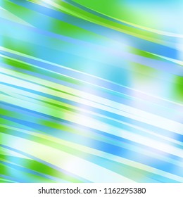 Gradient colorful background. Bright multicolored lines.