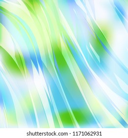 Gradient colorful background. Bright multicolored lines.