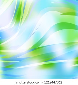 Gradient colorful background. Bright multicolored lines.