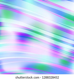 Gradient colorful background. Bright multicolored lines.