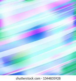 Gradient colorful background. Bright multicolored lines.