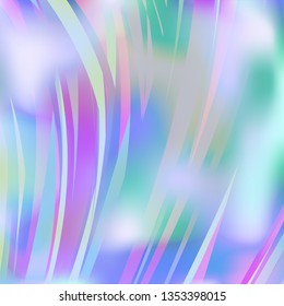 Gradient colorful background. Bright multicolored lines.