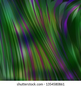 Gradient colorful background. Bright multicolored lines.
