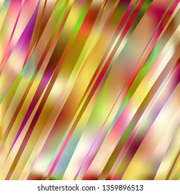 Gradient colorful background. Bright multicolored lines.