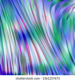 Gradient colorful background. Bright multicolored lines.