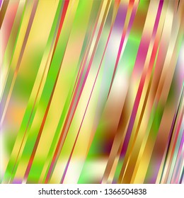 Gradient colorful background. Bright multicolored lines.