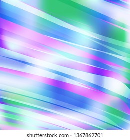 Gradient colorful background. Bright multicolored lines.