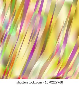 Gradient colorful background. Bright multicolored lines.