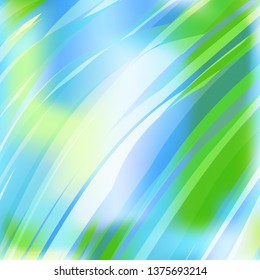 Gradient colorful background. Bright multicolored lines.