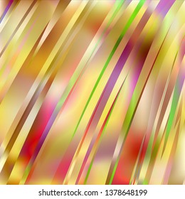 Gradient colorful background. Bright multicolored lines.
