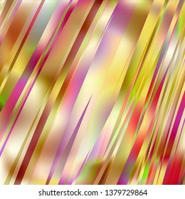 Gradient colorful background. Bright multicolored lines.