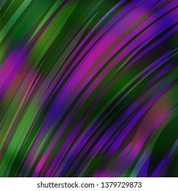 Gradient colorful background. Bright multicolored lines.