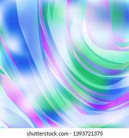Gradient colorful background. Bright multicolored lines.