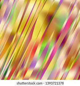 Gradient colorful background. Bright multicolored lines.