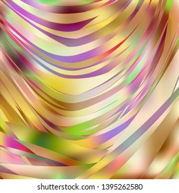 Gradient colorful background. Bright multicolored lines.