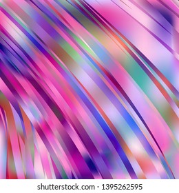 Gradient colorful background. Bright multicolored lines.