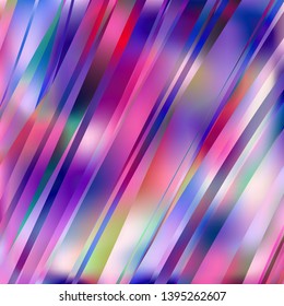 Gradient colorful background. Bright multicolored lines.