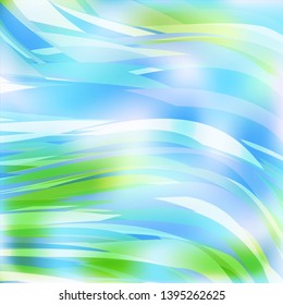 Gradient colorful background. Bright multicolored lines.