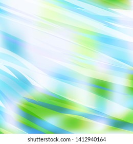 Gradient colorful background. Bright multicolored lines.