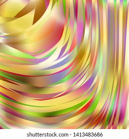 Gradient colorful background. Bright multicolored lines.